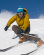 sportlicher Skifahrer
