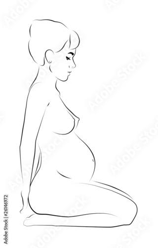 Illustration: Pregnancy Abstract Pregnancy Abstract