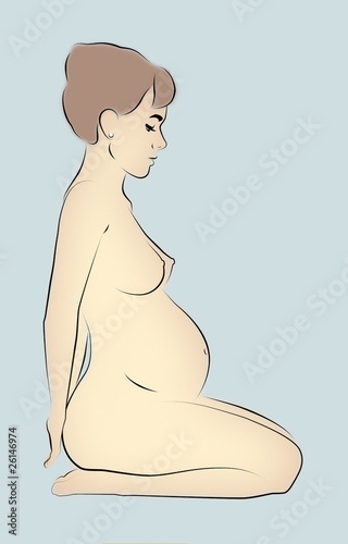 Illustration: Pregnancy Abstract Pregnancy Abstract