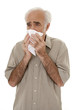 Blowing nose
