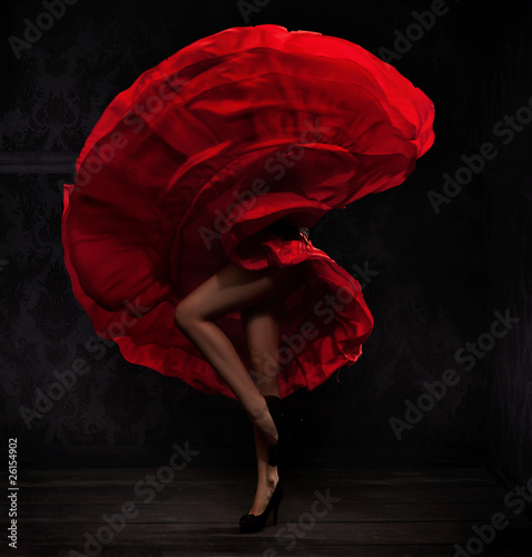 Photo: Flamenco dancer Flamenco dancer
