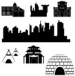 Vector houses