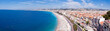 Panorama Côte d'Azur - Nice et sa plage