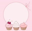Wonderful cupcake card Wonderful cupcake card
