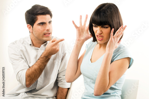 Photo: Emotional couple Emotional couple