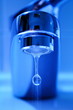 Foto: Tropfen vom Wasserhahn Tropfen vom Wasserhahn