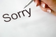 sorry