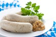 Weisswurst munich white sausages