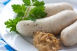 traditional munich white sausages