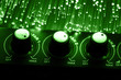 Fiber optics background with lots of light spots Fiber optics background with lots of light spots