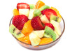 Fresh Fruit Salad in the bowl