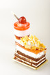 Ice cream and cake