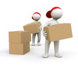3D Man packing case