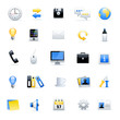 Office end business icons Office end business icons