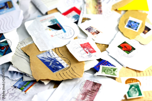 Foto: Briefmarkensammlung Briefmarkensammlung