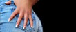 sexy Po mit Hand sexy Po mit Hand