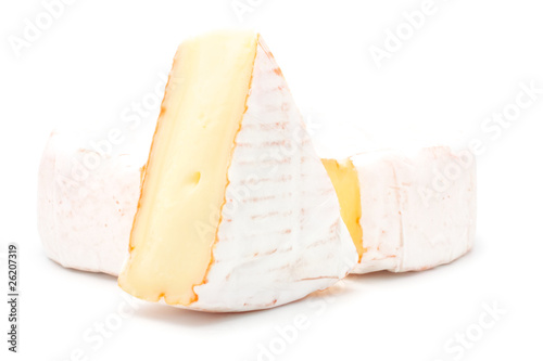 Photo: Soft cheese and piece Soft cheese and piece
