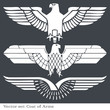 Eagle coat of arms heraldic