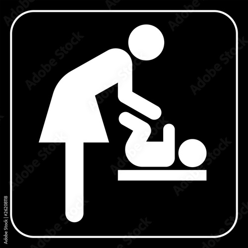 Vector: baby stroller symbol , vector baby stroller symbol , vector