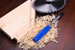 Wood shavings