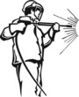Pressure Washer Vinyl Ready Vector Illustration Pressure Washer Vinyl Ready Vector Illustration