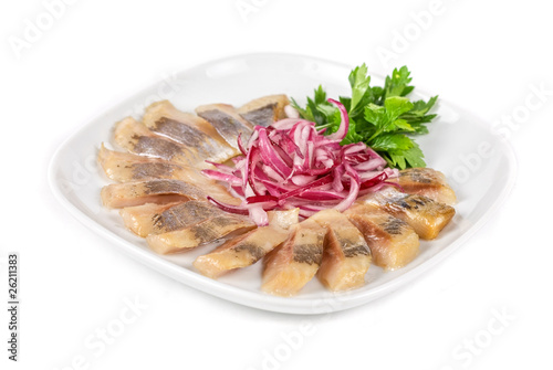 Photo: Marinated herring fillets Marinated herring fillets