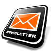 3d button newsletter orange 3d button newsletter orange