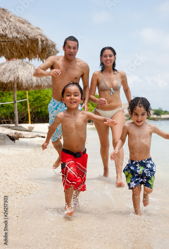 Photo: Family on holidays Family on holidays