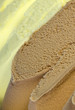 Ice cream close up