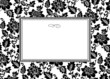 Vector Rose Background and Frame Vector Rose Background and Frame