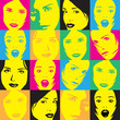 retro background