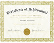 Vector Ornate Certificate Template Vector Ornate Certificate Template
