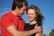 young  couples in love
