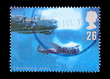 UK mail stamp featuring RAF Avro night bombers