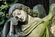 Angel on the old Prague Cemetery Angel on the old Prague Cemetery
