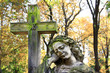 The Angel on the old Prague Cemetery