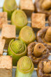 Asiatische vegetarische Spieße Asiatische vegetarische Spieße