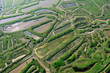 Photographie : Vue a�rienne des marais Breton de Bourgneuf-en-Retz