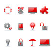 Glossy icon set