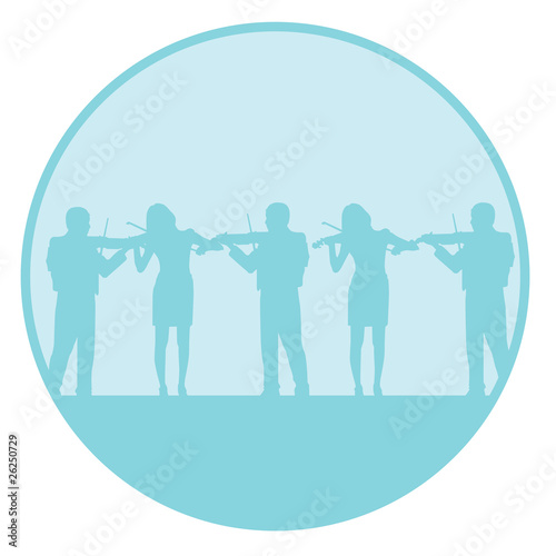 Illustration: musicians musicians