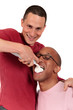 Photo: Mixed ethnicity gay couple Mixed ethnicity gay couple