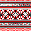 embroidered good like handmade cross-stitch Ukraine pattern embroidered good like handmade cross-stitch Ukraine pattern