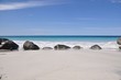Rocks on beach