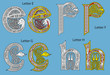 Ancient Celtic alphabet (26 letters)