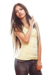 beautiful young woman portrait beautiful young woman portrait
