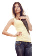beautiful young woman portrait beautiful young woman portrait