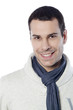 portrait jeune homme sérieux bcbg