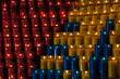 prayer candles in Montserrat