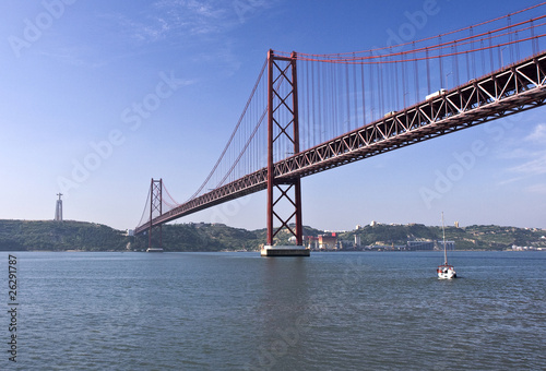 Photo: Suspension bridge Suspension bridge
