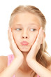 unhappy girl unhappy girl